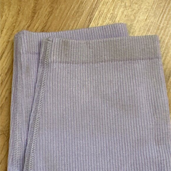 NWT All in Motion High Waisted Ribbed Lavender Leggings XXL - Picture 7 of 8